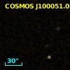 COSMOS J100051.05+020041.3