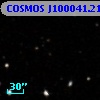 COSMOS J100041.21+020031.1