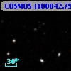 COSMOS J100042.79+020018.3