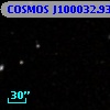 COSMOS J100032.93+015951.8
