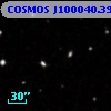 COSMOS J100040.39+015927.5