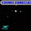 COSMOS J100022.02+015900.6