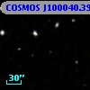 COSMOS J100040.39+015850.8