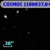 COSMOS J100037.04+015843.1