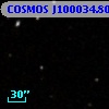 COSMOS J100034.80+015838.9