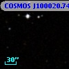 COSMOS J100020.74+015838.1