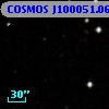 COSMOS J100051.06+015835.4
