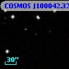 COSMOS J100042.32+015829.1