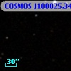 COSMOS J100025.34+015801.7