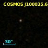 COSMOS J100035.64+015806.7