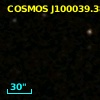 COSMOS J100039.38+015753.5