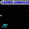 COSMOS J100041.50+015751.8