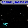 COSMOS J100038.69+020734.6