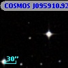 COSMOS J095910.92+015736.1