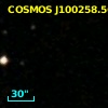 COSMOS J100258.56+021625.7