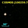 COSMOS J100259.78+021619.8