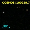 COSMOS J100259.75+021448.0