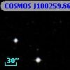 COSMOS J100259.86+021129.4