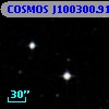 COSMOS J100300.91+021100.5