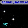 COSMOS J100259.05+021059.3