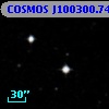 COSMOS J100300.74+021050.6