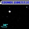 COSMOS J100257.33+021007.0