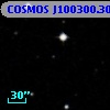COSMOS J100300.30+020956.5