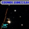 COSMOS J100221.84+021653.9