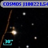 COSMOS J100221.54+021640.2