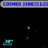 COSMOS J100251.55+021626.4