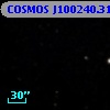 COSMOS J100240.31+021600.0