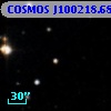 COSMOS J100218.68+021557.6