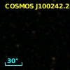 COSMOS J100242.23+021537.8
