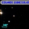 COSMOS J100218.47+021558.0