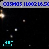 COSMOS J100218.56+021534.2