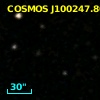 COSMOS J100247.80+021528.6