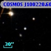 COSMOS J100220.60+021525.6