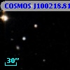 COSMOS J100218.81+021524.4