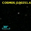 COSMOS J100251.45+021523.4