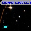 COSMOS J100222.21+021521.6
