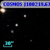 COSMOS J100218.67+021515.8