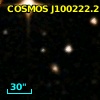 COSMOS J100222.21+021511.7