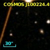 COSMOS J100224.49+021505.0