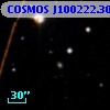 COSMOS J100222.30+021507.6