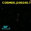 COSMOS J100240.77+021454.0