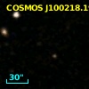 COSMOS J100218.19+021432.6