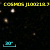 COSMOS J100218.76+021438.8