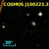 COSMOS J100223.31+021447.6