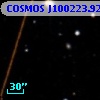 COSMOS J100223.92+021444.8