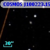 COSMOS J100223.15+021443.2